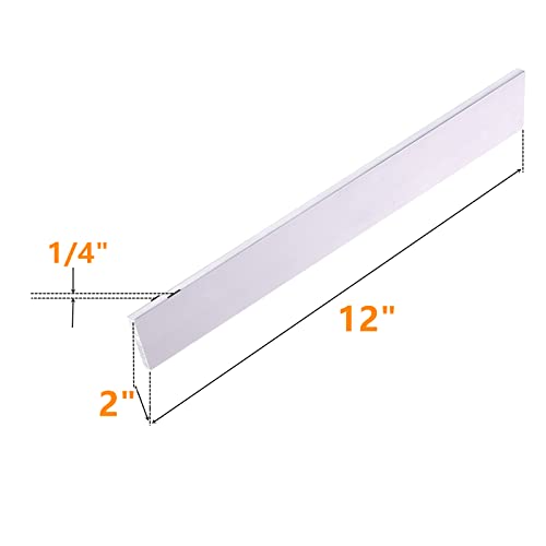 3 Pcs 1/4"X 2"Square Aluminum Flat Bar-12"Long 6061 Aluminum Bar Stock,T6511 Solid New Mill Stock #TOP1