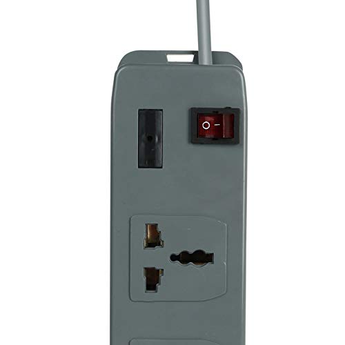 Image of FEDUS switch board extension | extension boards with switch, extension cords, extension board with long wire, extension board for computer, surge protectors spike buster, switch board organizer 4M /13F