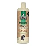 Natural Flea Shampoo for Cats & Kittens, 16.9oz