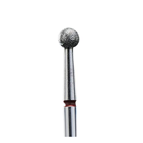 Staleks Pro Diamond E-File Nail Drill Bit 3.5Mm - Ball, Soft Grit, Russian Electric File Bits (Quantity, 1) #TOP6