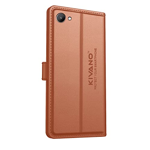 Image of Compatible with Realme C30 / Realme C30s Flip Cover | Leather Finish | Inside Pockets & Inbuilt Stand | Shockproof Wallet Style Magnetic Closure Back Cover Case