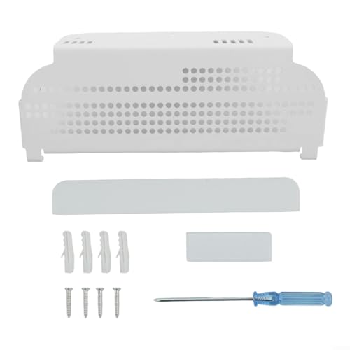 CookiBlend - Wandhalterung, Aufbewahrungshalter, Ständer, für Switch 2 Konsole, Heimorganisationssystem, Metallkonstruktion mit Montage-Hardware-Kit (weiß)