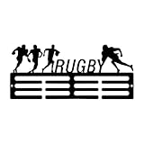 LOVIVER Perchero para, Placas de Gimnasia, Colgador de Hierro para Pared, decoración, Organizador de Cintas para, para Dormitorio Infantil y, a