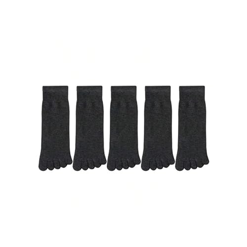 Calcetines deportivos de cinco dedos con puntera dividida unisex transpirables pack de 5