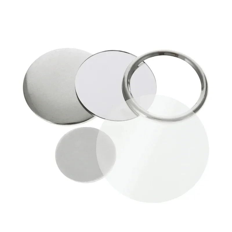 100 szt. 58mm DIY Making Mini blaszane części do lusterek Przenośne kieszonkowe Mini okrągłe lustro