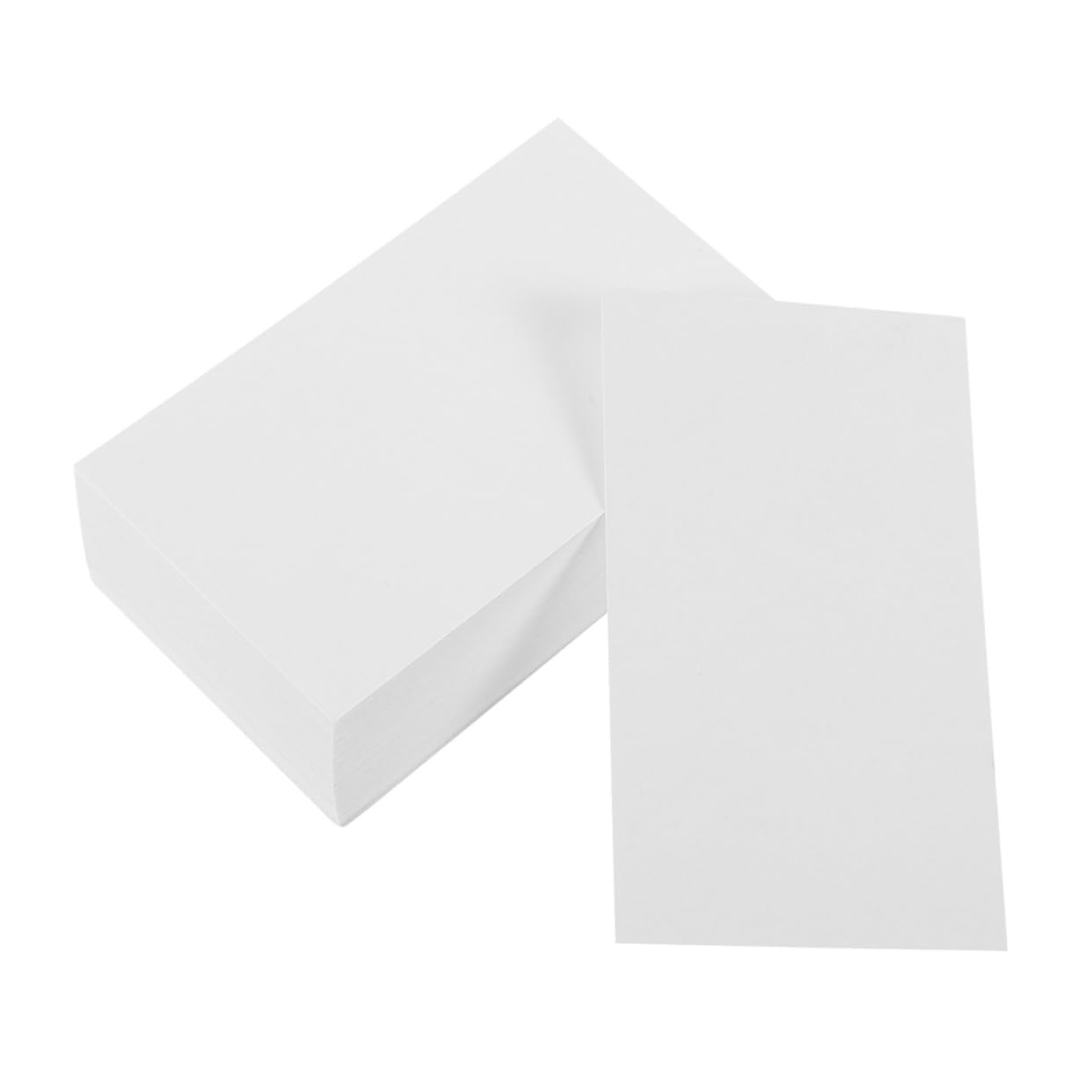 STOBOK 100pcs Small Note Pads Office Supplies Aesthetic Memo Pads Blank Cards for Writing and Drafting