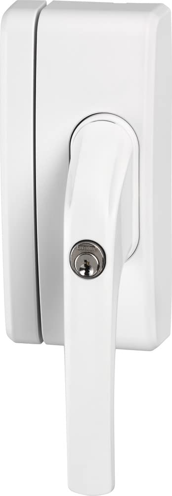 Abus 36983 FO400N W AL0125 - Tirador adicional para ventana con cerrojo, color blanco