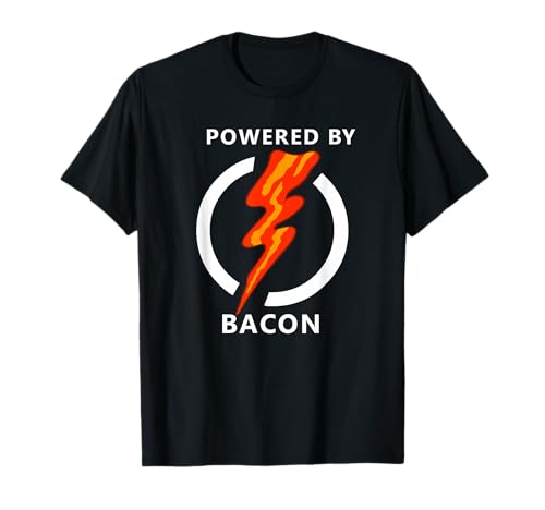 Funny Bacon Art for Men Women Boys Kids BBQ Pork Bacon Lover T-Shirt