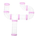 Cages à hamster avec tubes : conçues pour être installées sur la cage du hamster afin d’améliorer l’espace de vie de votre animal. accessoire pour cage à hamster