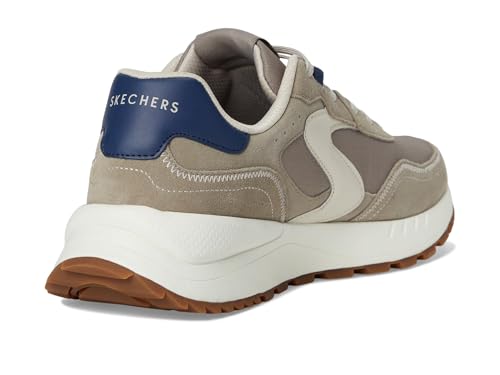 Skechers Men's Fury Retro Jogger Sneaker, Taupe, 12