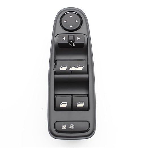 Bouton levage interrupteur commande vitre pour Citroën C4 Picasso 2008-2013 côté conducteur gauche