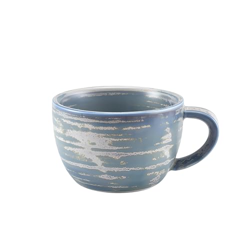 Genware Terra Porcelain Seafoam Coffee Cup, 285ml, CUP-PSF28, Pack of 6, 285 ml