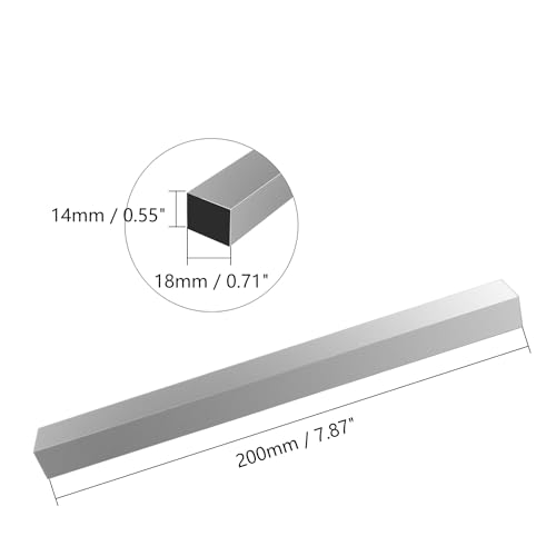 Bettomshin HSS herramienta tornera de 14mm x 18mm x 200mm miniatura 2