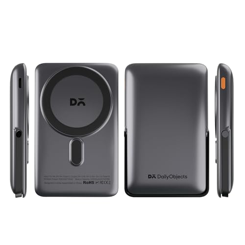 Image of DailyObjects Surge 10000 mAh Fast Charging 3.0 Magnetic Wireless Battery Power Bank Compatible with iPhone 15,14,13,12 and All Qi Enabled Phones | Multi-Layer chipset Safety Protection