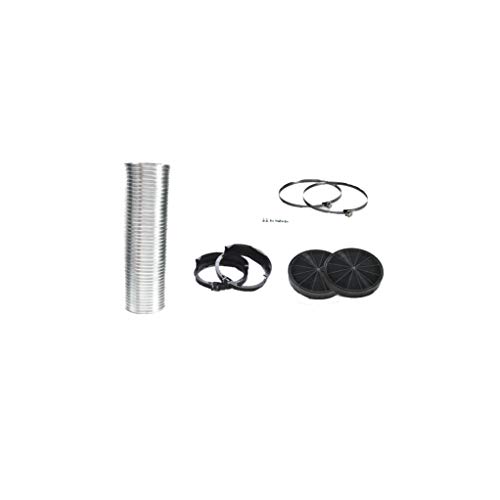 Bosch Kit de recyclage pour Hotte DHZ5605 - 2 filtres à charbon - déflecteur- tuyau flexible