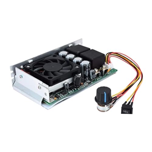 FUWIND 10-50V 3000W DC Tablero de Control de Velocidad del Motor PWM 100A Tablero de Control de Velocidad Conveniente Multifunción