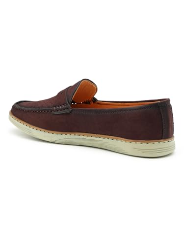 Image of Men's Denim Causal Loafers | Premium Breathable Upper | Driving Loafers | Lighweight Slip-On's | Soft Cushioned Insole | Super Flexible, Comfortable for Men