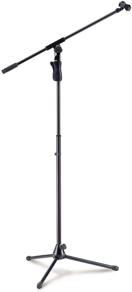 Hercules MS631B EZ Grip Tripod Microphone Stand with Boom & Mic Clip