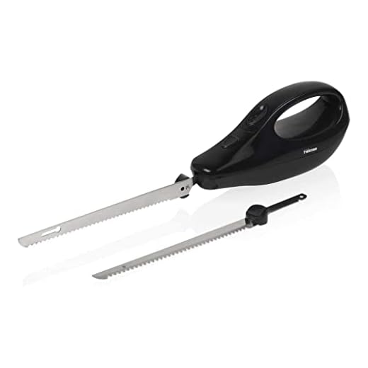 Coltello elettrico Tristar EM-2107-2 lame in acciaio inox incluse - Per tagliare pane, carne e cibi surgelati