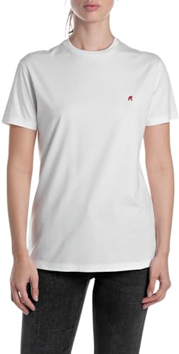 T-shirt Replay W3566b haut mode féminine col rond et manches courtes