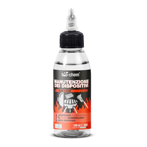 Bio-chem - Detergente per attrezzi da giardino 100 mL - Spray detergente per attrezzi da giardino e barbecue - Pulizia dell'essiccatore da giardino, accessori per barbecue