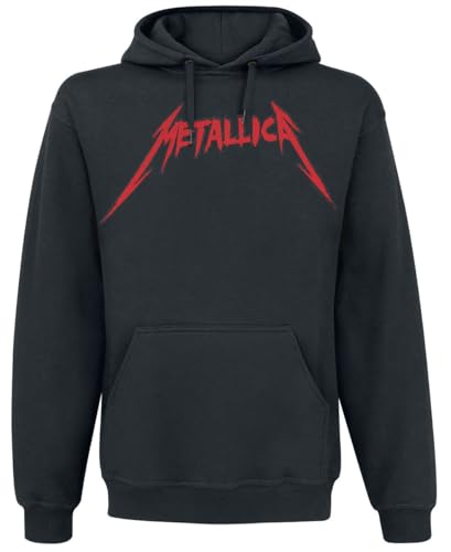 Metallica Skull Screaming Red 72 Seasons Homme Sweat-Shirt Ă Capuche Noir