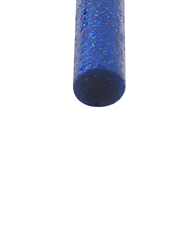 Uxcell A14090400UX0560 20 Pcs 7Mm Dia Blue Glitter Electric Glue Gun Hot Melt Glue Stick 100Mm thumb #1
