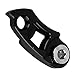 Bike Derailleur Hanger, Aluminum Alloy Mountain Bicycle Rear Derailleur Hanger Cycling Frame Gear Tail Hook Extender for 40T 42T 46T 50T Flywheel (Black)