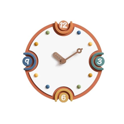 Horloge murale moderne sans perçage pour sublimer votre séjour facilement