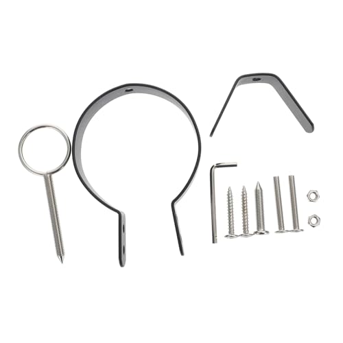 Alipis Supporto per Prosciutto in Ferro Nero per Casa Staffa Stabile per Fissaggio Prosciutto Spagnolo Design Decorativo e Robusto Facile da Montare per Barbecue e Banchetti