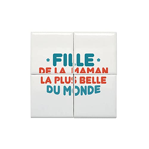 Carreaux Céramique Fille de la Maman Cadeau Fête des Mères Idéal