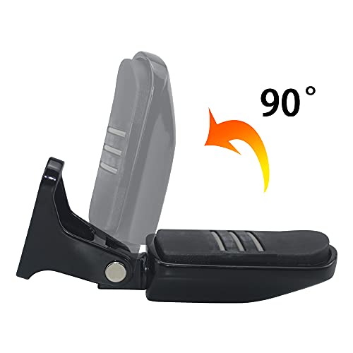 Fovplue Passenger Mini Footboard,Passenger Mini Footboard Mount With Pegs Kit For Harley Davidson Touring Models 1993-2023 Road King Flhr Road Glide Fltrx Street Glide Flhx Electra Glide Flht Black #TOP5