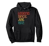 Photo Gallery legend since june 1972 54th birthday 54 years old vintage felpa con cappuccio Photo Gallery legend since june 1972 54th birthday 54 years old vintage felpa con cappuccio