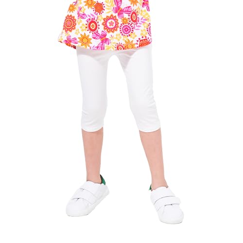 Toddler/Little Girls Flat Capri Leggings Pants2