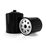 2 Pack motorcycle oil filter for Harley Davidson Motorcycles, road glide accessories，KN171B