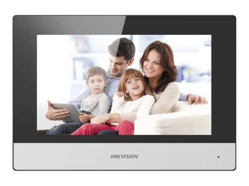 Hikvision Digital Technology DS-KH6320-WTE1 sistema per video-citofono 17,8 cm (7") Nero, Bianco