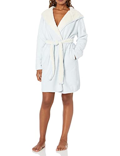 Ugg Women's Portola Reversible Robe, Pool Blue Heather, Xs #TOP2