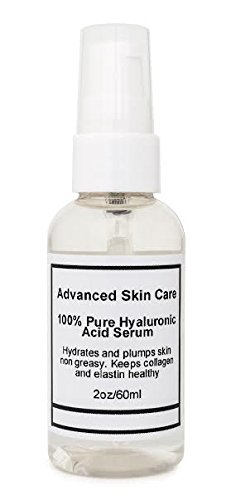 Original Hyaluronic Acid Serum for Your Face, 100% Pure No Alcohol, No Parabens, Vegan & Made in the USA - Best Wrinkle Serum, Anti Aging, Dry, Dull or Oily Skin, Oil Free (2.oz)