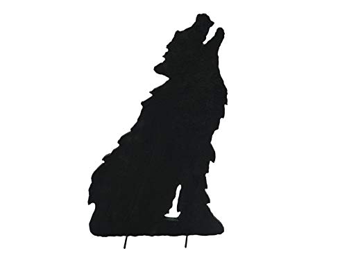 Silhouette Wolf Europalms 63 cm en polystyrène multicolore pour décoration intérieure - 2