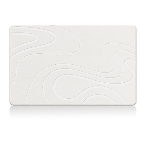 Stone Bath Mat Diatomaceous Earth Bath Mat 24.6 * 17inch Beige