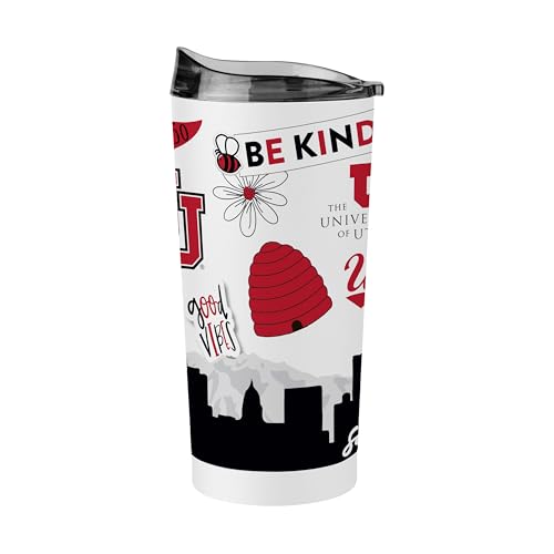 Image of Logo Brands NCAA Native Icons 20 oz Stainless Steel Tumbler - Double Wall Vacuum Insulated