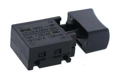#90595774 Circular Saw Switch CS1014CCT CS1014 CS1015 CMES510 PCE300 PCE310 BDECS300C BDECS200C CMES500 Quality Durable New Replacement Parts for DeWalt & Black & Decker