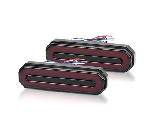 Feux arrières clignotant séquentiel remorque camion voiture stop