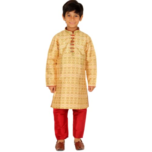 Image of Pro-Ethic Style Developer Kids Cotton Kurta Pyjama For Boys (S-142)