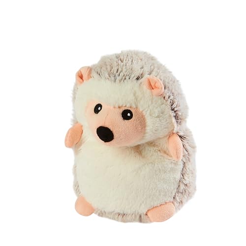 Warmies Junior Riccio Borsa di Grano Microondeabile, Orsacchiotto Leggermente Appesantito con Lavanda Francese, Peluche Caldo o Freddo per Ansia e Rilassamento