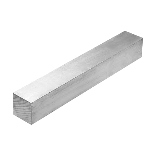 PATIKIL Bloque de banco de acero de 30x200x30mm, Bloque de metal de acero Bloque de banco sin agujeros Acero endurecido Bloques planos de precisión 123 Bloques de fresado, Rectangular