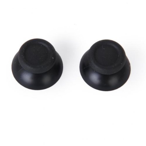 nalmatoionme 3 pares de PS4 controlador de repuesto Joystick Thumbstick Cap para (negro)