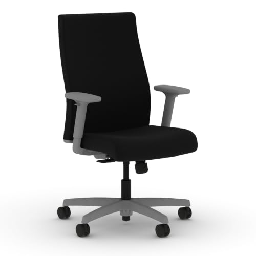 Image of HON Ignition 2.0 Ergonomic Office Chair, Lumbar Support, Desk Chair, Black