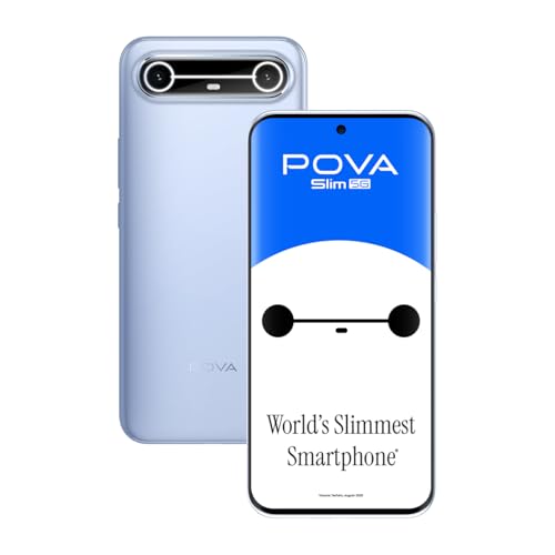 Pova Slim 5G (Sky Blue, 8GB+128GB)