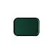 Cambro 3343119 13" X 17" (33 X 43 Cm) Rectangular Metric Sherwood Green Fiberglass Camtray-3343119